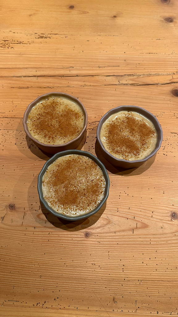 Alimentation vivante / Raw Food, crème (non) brûlée, Fabio's Cocoon